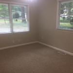 4th bedroom/office with no furniture and updated paint