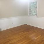 2nd bedroom with no furniture and updated paint